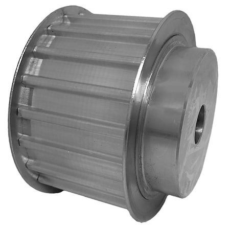 B&B Manufacturing 47AT10/20-2, Timing Pulley, Aluminum 47AT10/20-2